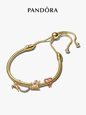 Pandora Santa's Sleigh Charm Bracelet